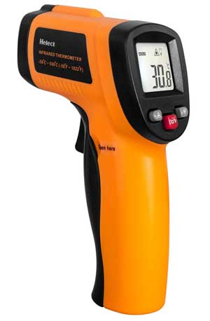  Infrared Thermometer, Helect Non-Contact Digital Laser Infrared Thermometer Temperature Gun