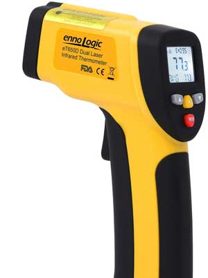  EnnoLogic Temperature Gun Dual Laser Non-Contact Infrared Thermometer