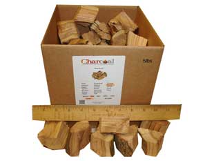 CharcoalStore Peach Wood Smoking Chunks